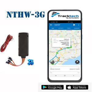 TT-NTHW3G Hard-wired GPS Tracker Real-time Tracking + 1 Year Worldwide Service